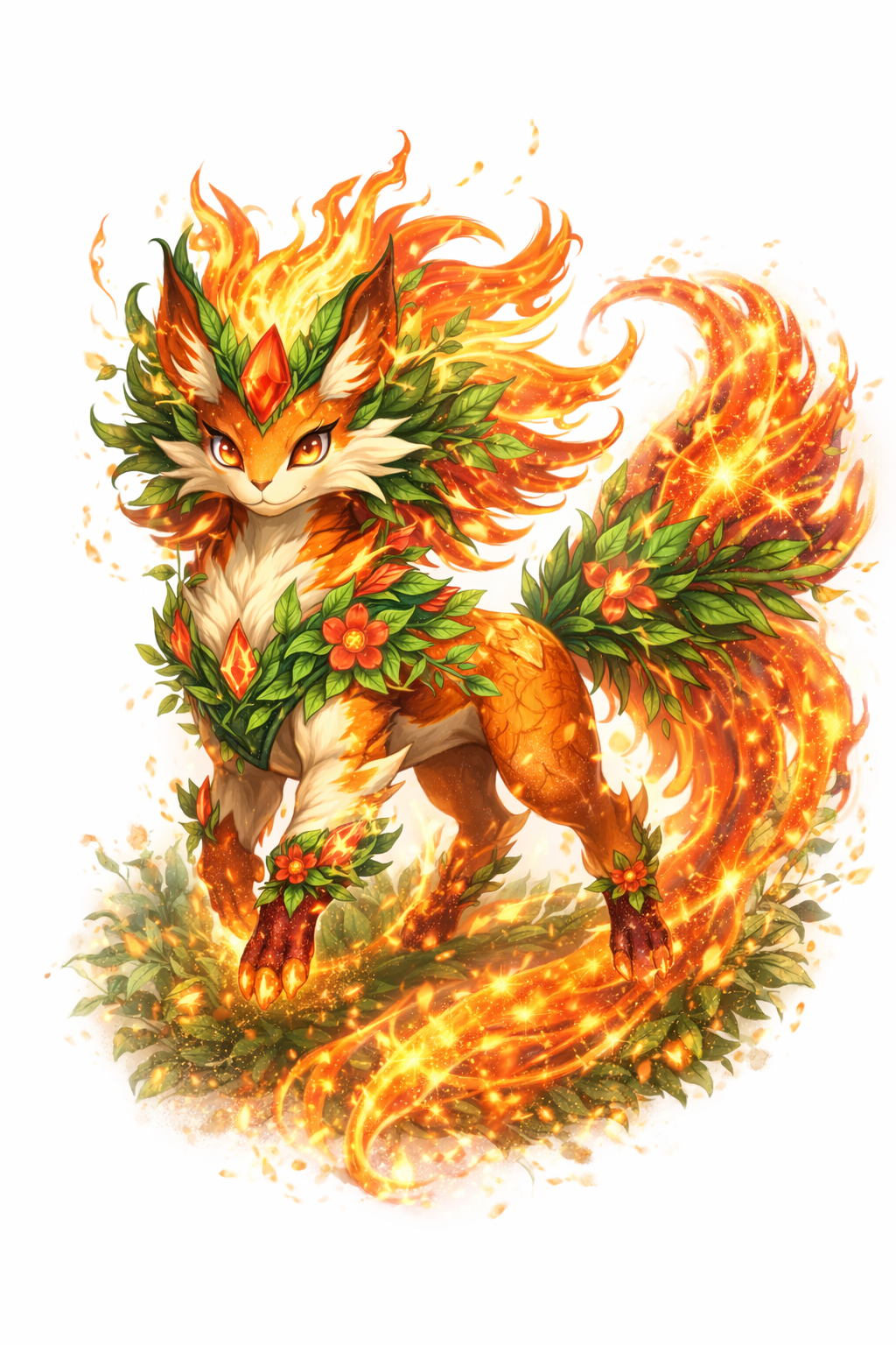 Florafox Grass/Fire